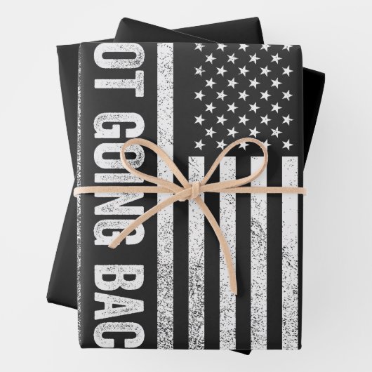 Wir werden die Harris-Walz-Wahlen nicht zurückzieh Geschenkpapier Set (Beispiel)