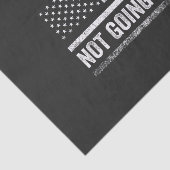 Wir werden die Harris-Walz-Wahlen nicht zurückzieh Seidenpapier (Ausschnitt)