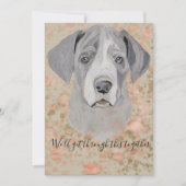 Wir werden durch diese zusammengesetzte flache Kar Mitteilungskarte (Vorderseite)