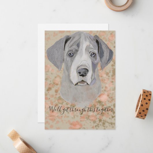 Wir werden durch diese zusammengesetzte flache Kar Mitteilungskarte (Vorderseite/Rückseite Beispiel)