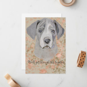 Wir werden durch diese zusammengesetzte flache Kar Mitteilungskarte