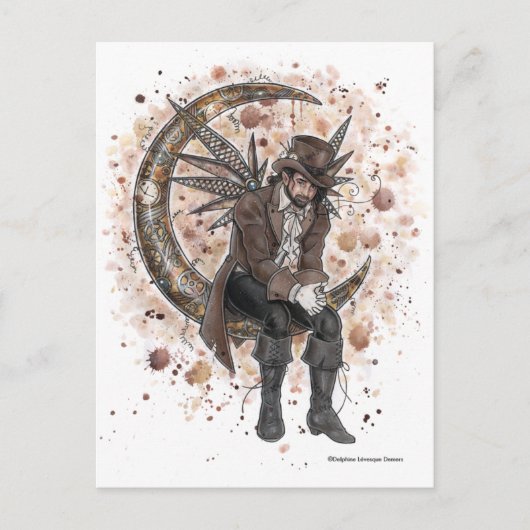 Wir werden einen Weg in Time Fairy Postcard finden Postkarte (Vorderseite)