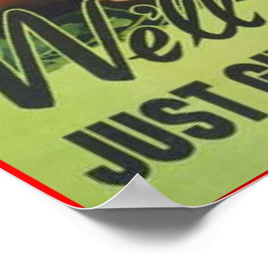 Wir werden "Em. Poster (Ecke)