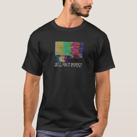 Wir werden es im Video-Editor des Postkinematograp T-Shirt (Vorderseite)