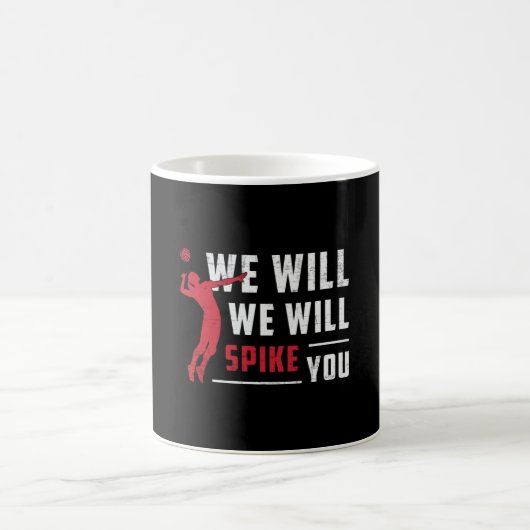 Wir werden euch mit dem Beach Volleyball Player sp Kaffeetasse (Mittel)