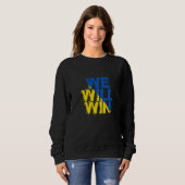 Wir werden gewinnen sweatshirt (Vorne ganz)