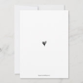 Wir werden große Brüder/Schwestern sein! Einladung (Rückseite)