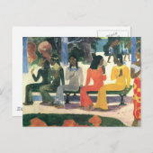 Wir werden heute nicht auf den Markt kommen - Paul Postkarte (Vorne/Hinten)