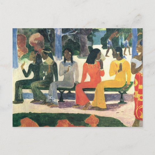 Wir werden heute nicht auf den Markt kommen - Paul Postkarte (Vorderseite)