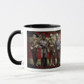 "Wir werden Ihnen soldiering" Kaffee-Tasse Tasse (Links)