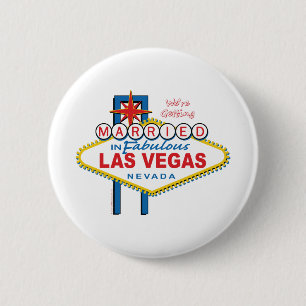 Wir werden in Las Vegas heiraten Button