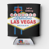 Wir werden in Las Vegas heiraten Dosenkühler (Vorderseite)