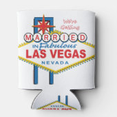 Wir werden in Las Vegas heiraten Dosenkühler (Rückseite)