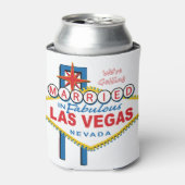 Wir werden in Las Vegas heiraten Dosenkühler (Kanne Vorderseite)
