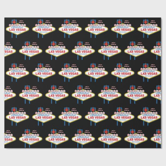 Wir werden in Las Vegas heiraten Geschenkpapier (Flach)