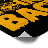 Wir werden nicht CK wählen Kamala Harris Halloween Poster (Ecke)