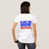 Wir Werden Nicht Regiert T-Shirt (Schwarz voll)