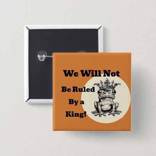 Wir werden nicht von einem King Button regiert (Vorne & Hinten)