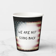 WIR WERDEN NICHT ZURÜCKGEHEN