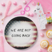 WIR WERDEN NICHT ZURÜCKGEHEN PAPPTELLER (Party)