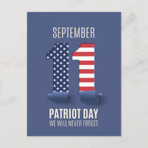 Wir werden nie die 111 vergessen postkarte