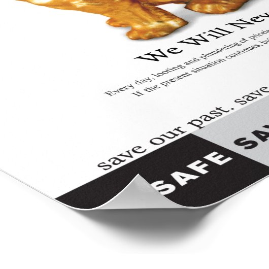 Wir werden nie Poster kennen (Ecke)