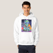 Wir werden nirgendwo glauben hoodie (Vorne ganz)