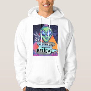 Wir werden nirgendwo glauben hoodie