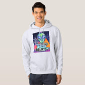 Wir werden nirgendwo glauben hoodie (Vorne ganz)