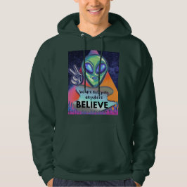 Wir werden nirgendwo glauben hoodie