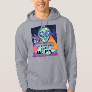 Wir werden nirgendwo glauben hoodie