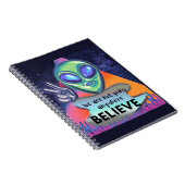 Wir werden nirgendwo glauben notizblock (Rechte Seite)