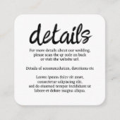 Wir werden sagen, ich moo Kuh Hochzeit QR-Code Begleitkarte (Vorderseite)