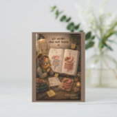 Wir werden schon noch Freunde Postkarte (Stehend Vorderseite)