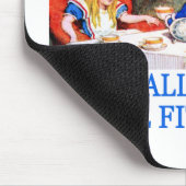 WIR WERDEN SEHR GUT GEMACHT, DU WIRST DICH RICHTIG MOUSEPAD (Ecke)