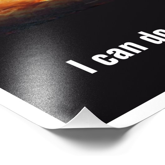 WIR WERDEN STEIGEN FOTODRUCK (Ecke)