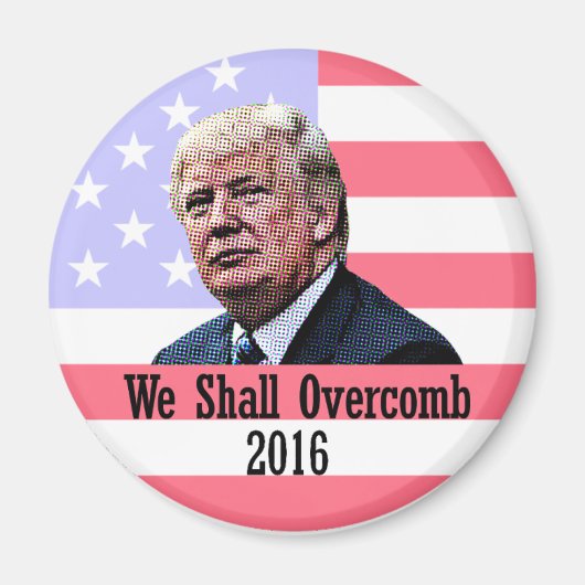 Wir werden Trump Amerika überwinden Magnet (Vorne)