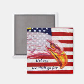 Wir werden weit gehen_Magnet Magnet (Vorderseite/Rückseite)