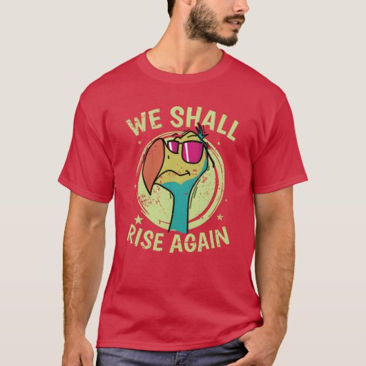 Wir werden wieder Vogel von Mauritius Mädchen aufz T-Shirt (Vorderseite)