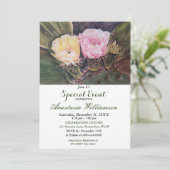 WIR WERDEN ZU ZWEI PARTY EREIGNISSEN EINLADEN EINLADUNG (Stehend Vorderseite)