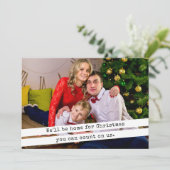 Wir werden Zuhause für Weihnachten einfache Schrei (Stehend Vorderseite)