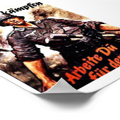 Wir wie wir Kampfen Poster (Ecke)