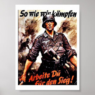 Wir Wie Wir Kampfen Poster