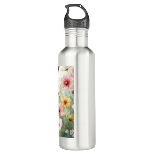 🌷 wir wilde Blume 🌷 Edelstahlflasche (Rückseite)