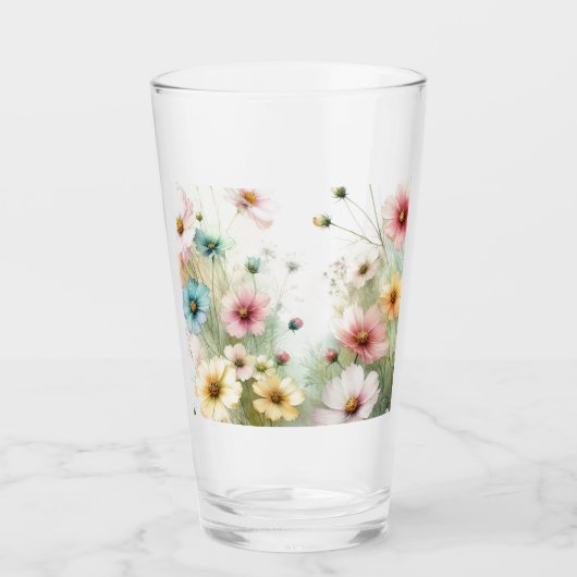 🌷 wir wilde Blume 🌷 Glas (Vorderseite)