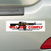 WIR WILLIGEN NICHT VERSION DES AUTOAUFKLEBER-ALT AUTOAUFKLEBER (Auf Auto)