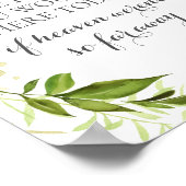 Wir wissen, dass Sie heute hier sein würden. Poster (Ecke)