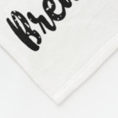 Wir wissen nicht, wie stark wir bis zum Stillstand Fleecedecke (Ecke)