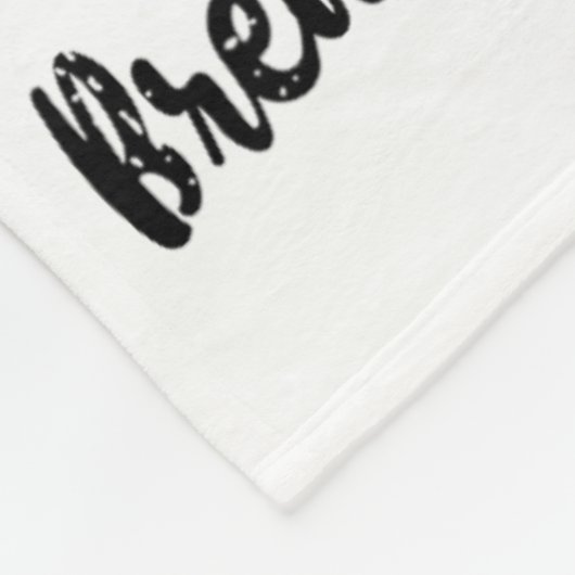 Wir wissen nicht, wie stark wir bis zum Stillstand Fleecedecke (Ecke)