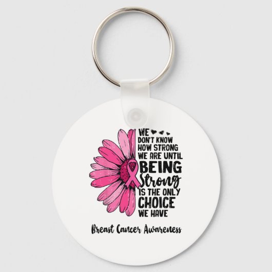 Wir wissen nicht, wie stark wir bis zum Stillstand Schlüsselanhänger (Vorderseite)